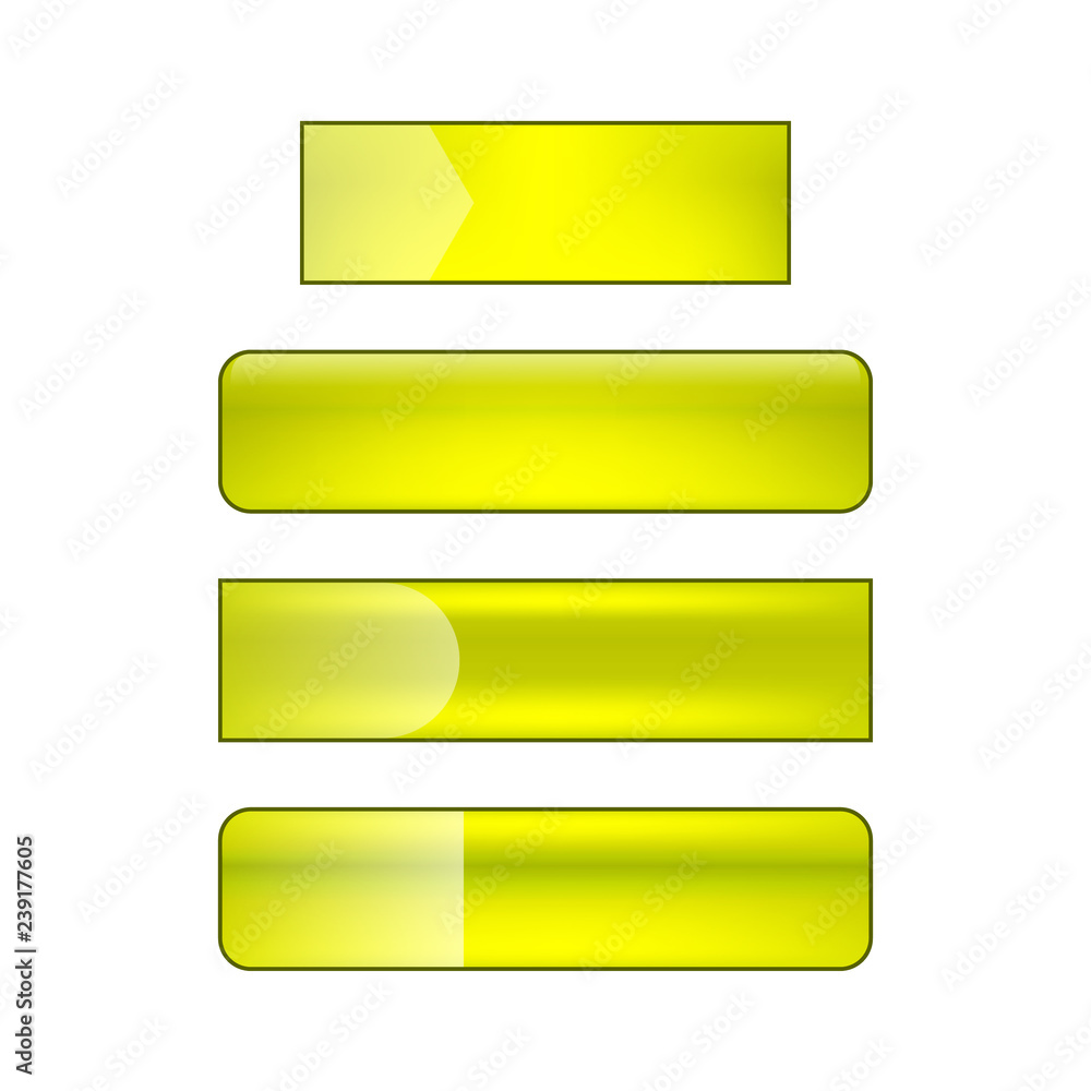vector web buttons set vector web buttons set