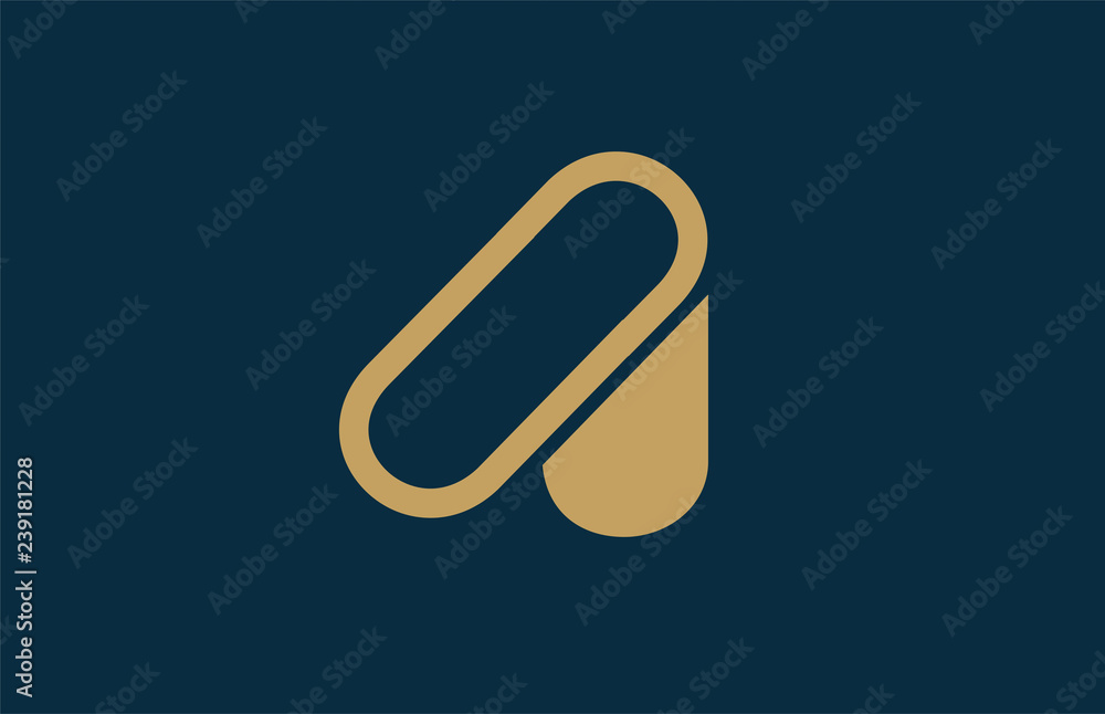 alphabet letter A logo company icon design alphabet letter A logo company icon design