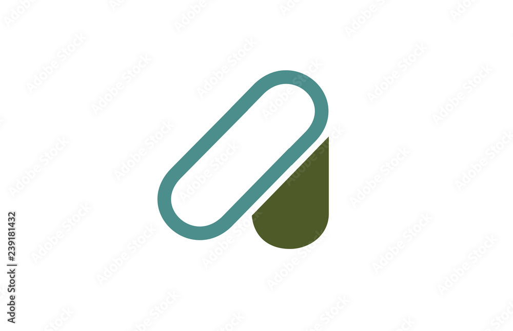 alphabet letter A logo company icon design alphabet letter A logo company icon design