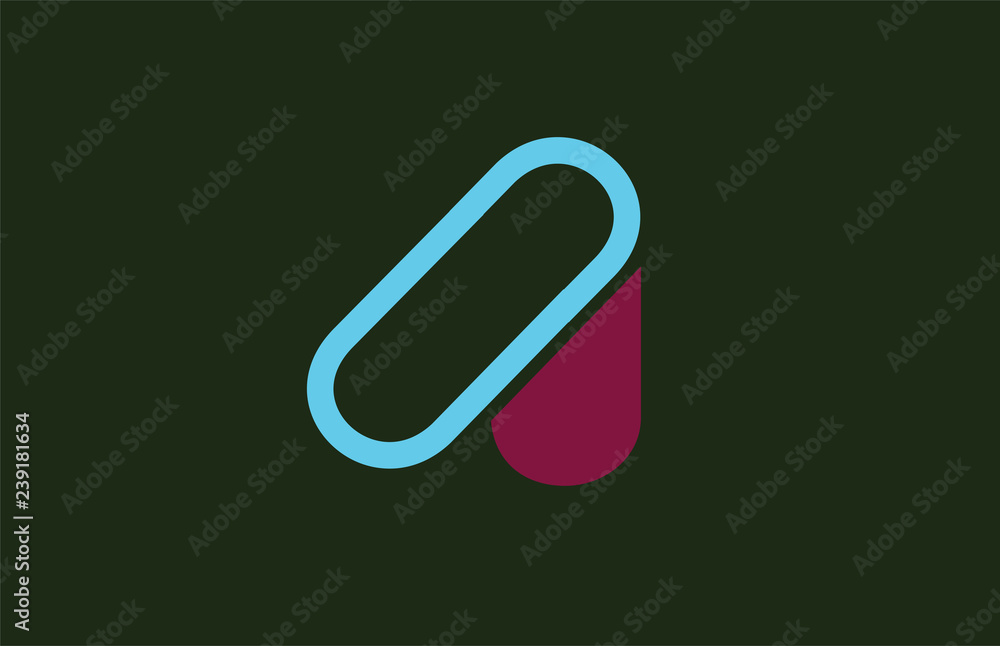 alphabet letter A logo company icon design alphabet letter A logo company icon design