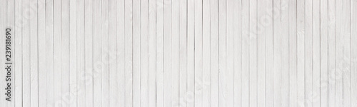 Wood table painted white, w...