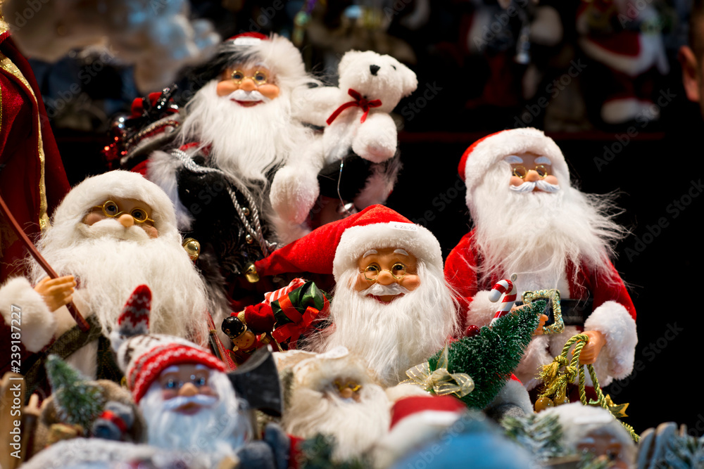 German Christmas Decorations: Santa Claus German Christmas Decorations: Santa Claus