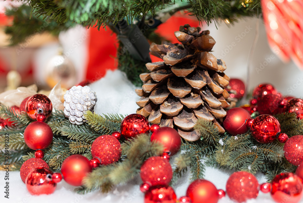 Lanterns. Decoration. Holiday. Bow. Christmas Lanterns. Decoration. Holiday. Bow. Christmas