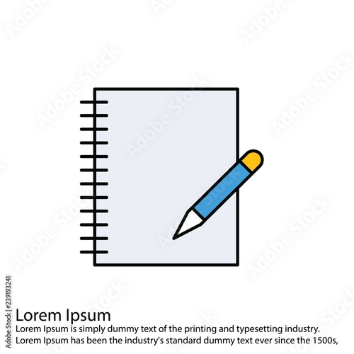 Line Filled Perfect Icon Vector Or Pigtogram Illustration photo