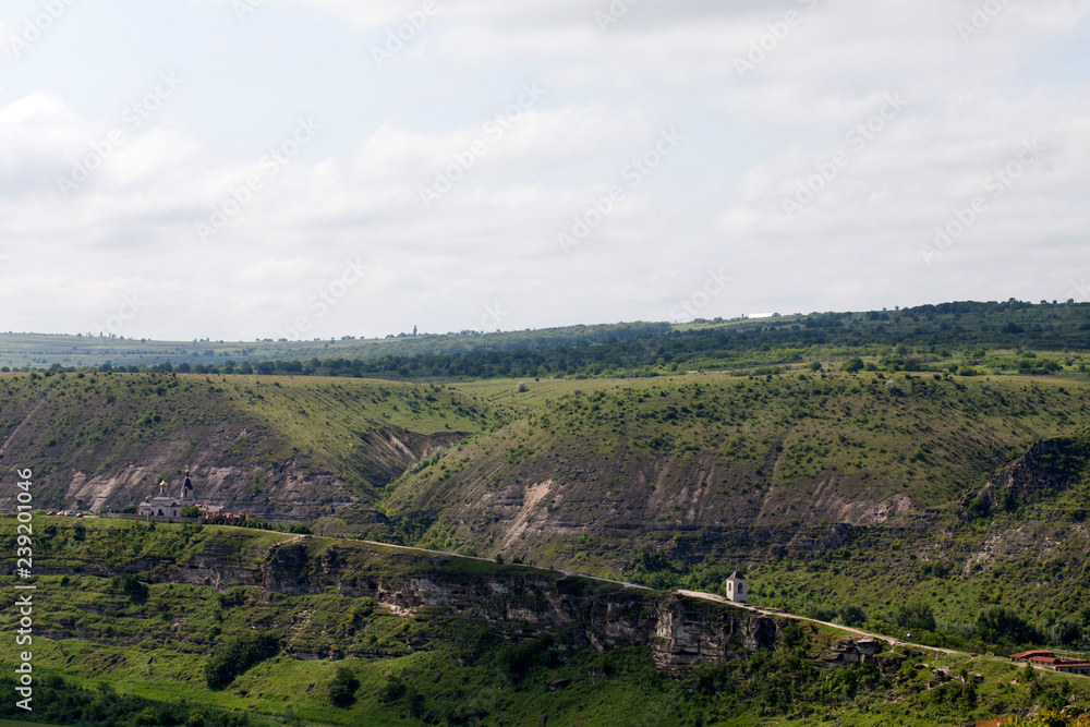 Panoramic of the landscape.