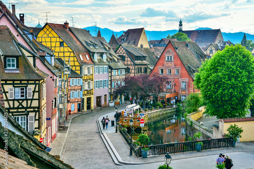 Colmar at sunset