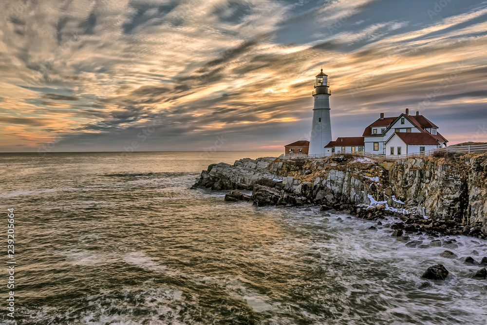 Fototapeta premium Portland Head Light, lighthouse