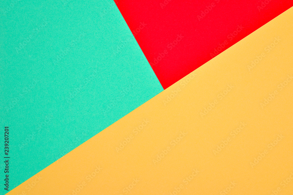 Orange, red, green colorful background. Space for text or design.