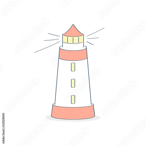 Lighthouse, beacon, pharos, screed, seamark, searchlight towers for maritime navigational guidance