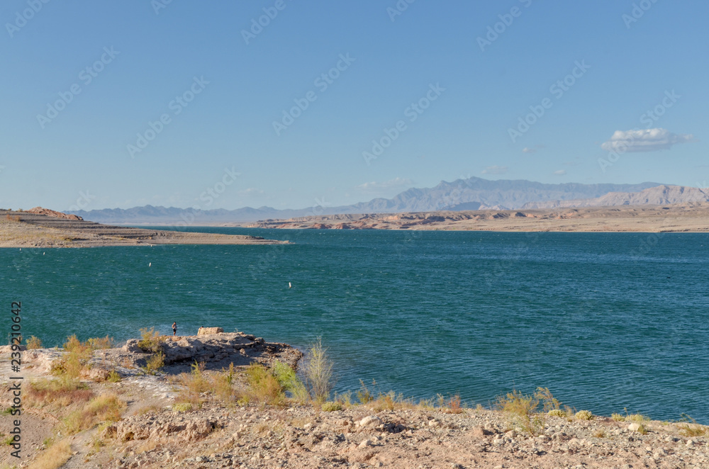 Overton Arm view from Echo bay Lake Mead National Recreation area, Nevada, USA