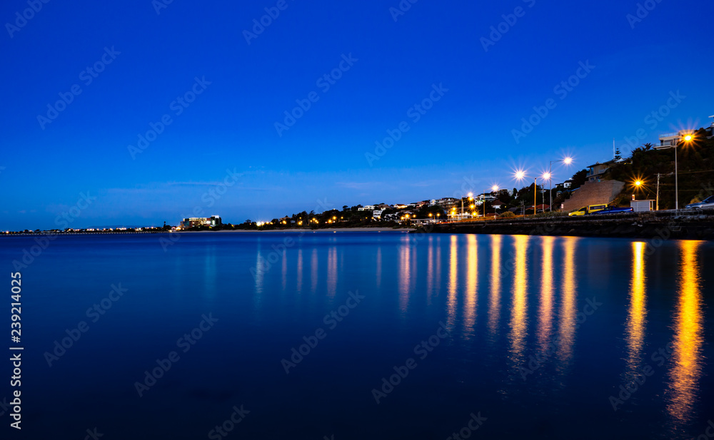 beachfront at night beachfront at night