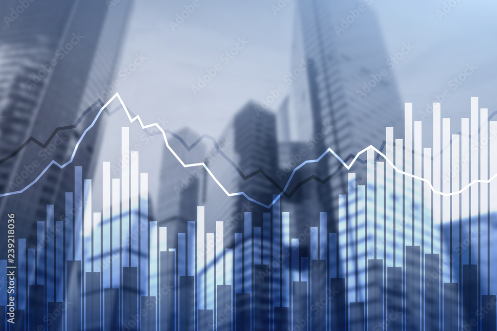 Double exposure Financial graphs and diagrams. Business, economics and investment concept. Double exposure Financial graphs and diagrams. Business, economics and investment concept.