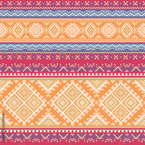 Ethnic seamless pattern.