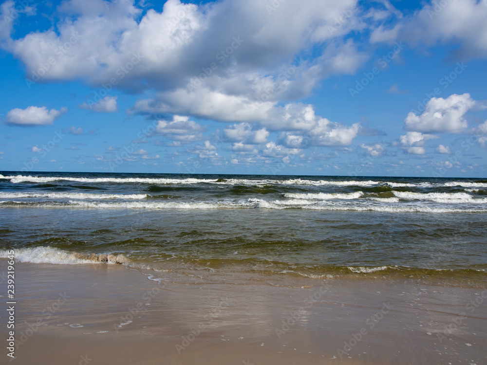 View of the baltic sea.