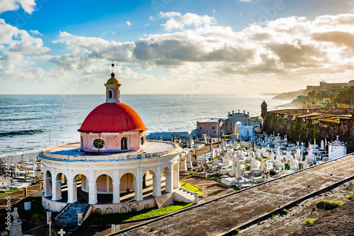 Santa maria cemetery in San Juan Puerto Rico photo