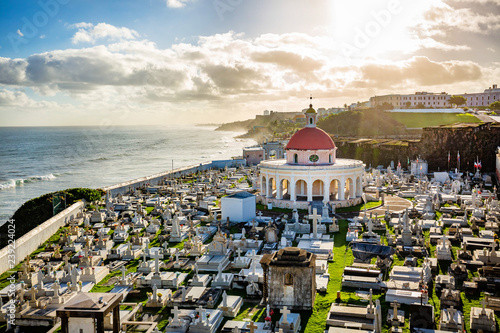 Santa maria cemetery in San Juan Puerto Rico photo