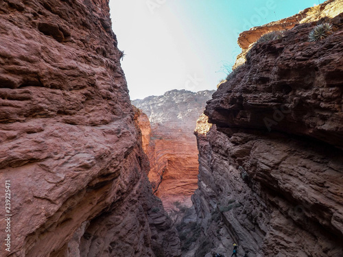 High valley canyon