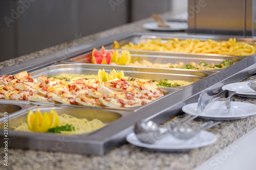 Buffet with meat and vegetables 5