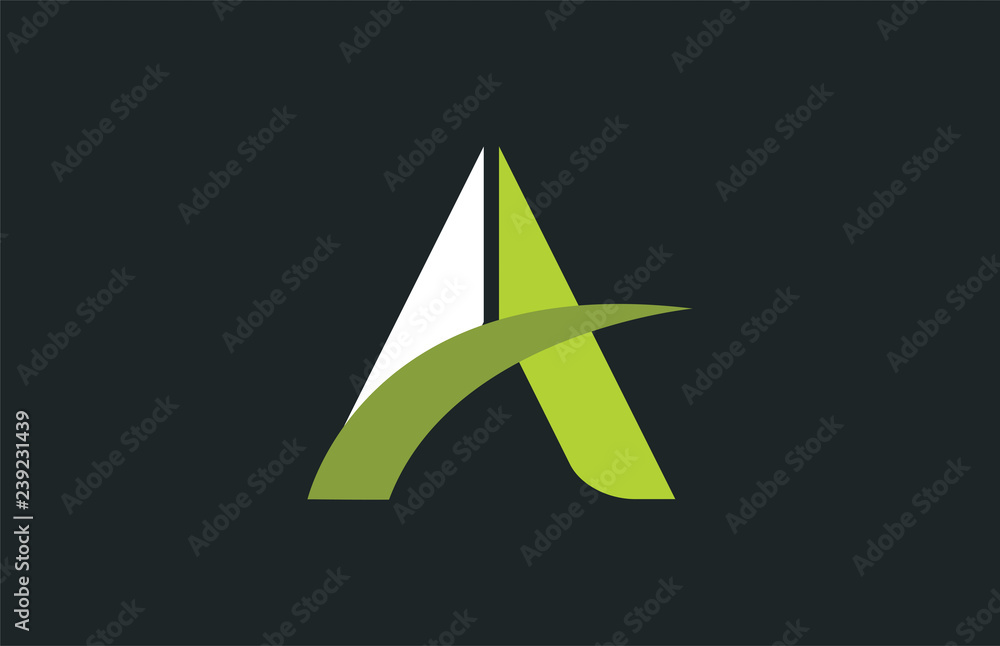 alphabet letter swoosh A logo icon design typography alphabet letter swoosh A logo icon design typography