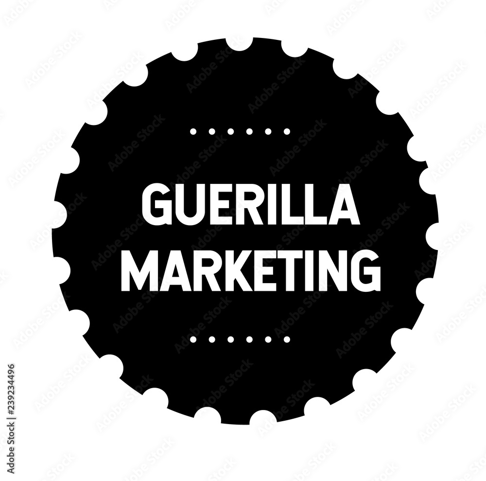 guerilla marketing stamp