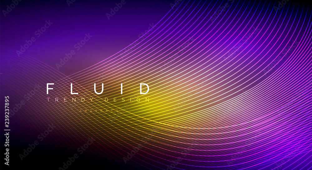 Digital flowing wave particles abstract background Digital flowing wave particles abstract background