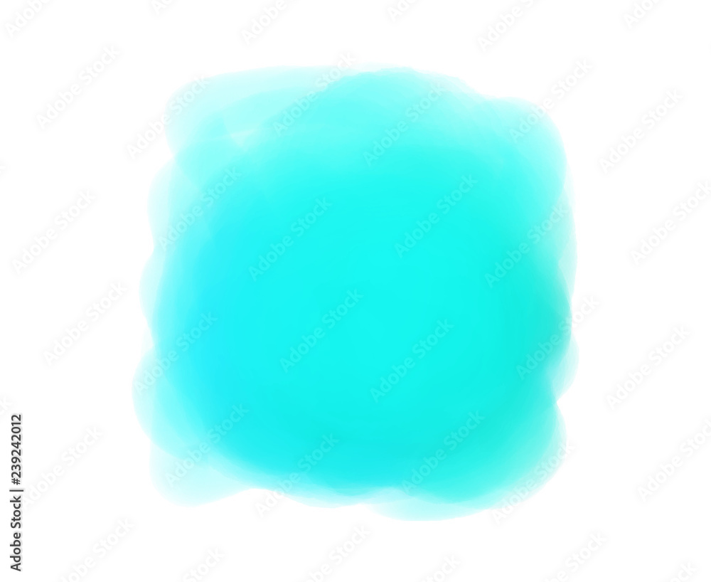 Hand drawn colorful digital spot on isolated white. Colored aquarelle blotch. Watercolour splotch. Paint and ink smudges. Bright blur stain. Trendy label brush stroke background Hand drawn colorful digital spot on isolated white. Colored aquarelle blotch. Watercolour splotch. Paint and ink smudges. Bright blur stain. Trendy label brush stroke background