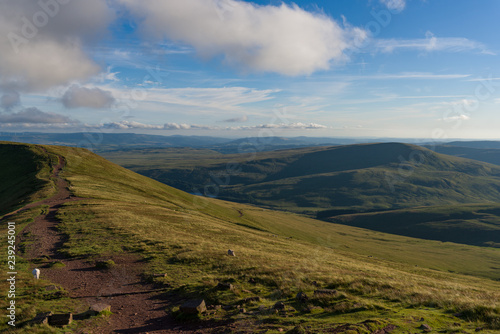 Brecon Beacons in Wales