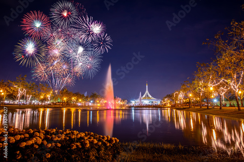 Photography Beautiful public parkland Suan Luang R.9 in Bangkok Thailand.