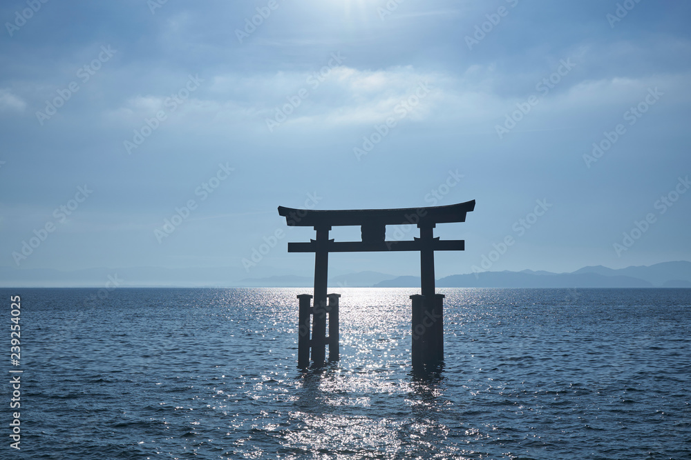 白鬚神社の鳥居