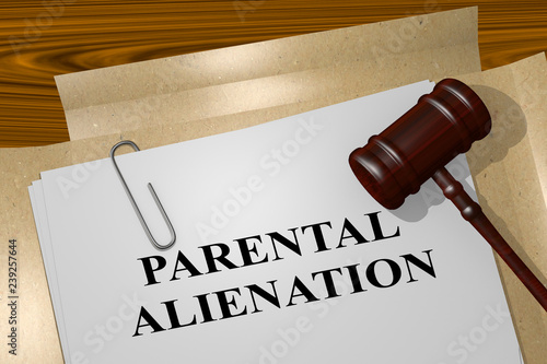 PARENTAL ALIENATION concept photo