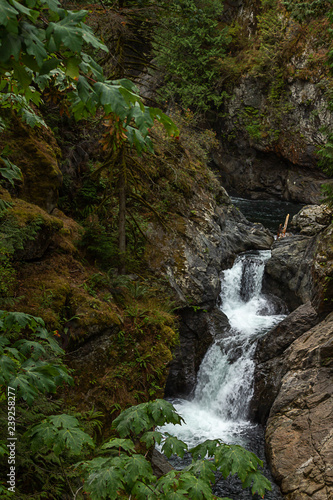 twin fall in pacific northwest washington during august