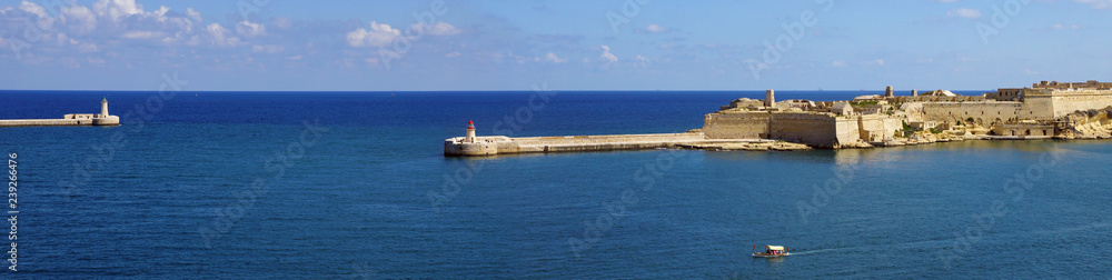 port de La Valette a Malte