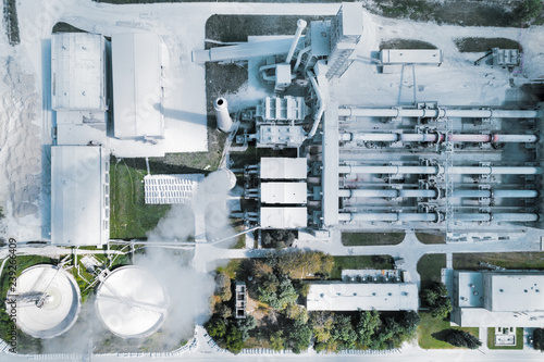 Valokuva Plant for the production of cement, clinker and gypsum