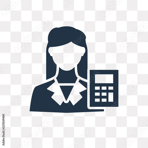 Mathematician vector icon isolated on transparent background, Mathematician  transparency concept can be used web and mobile