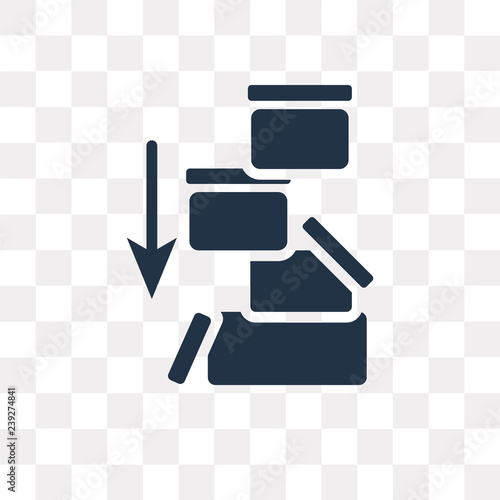 Package vector icon isolated on transparent background, Package  transparency concept can be used web and mobile