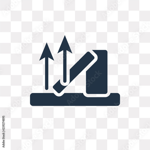 Package vector icon isolated on transparent background, Package  transparency concept can be used web and mobile