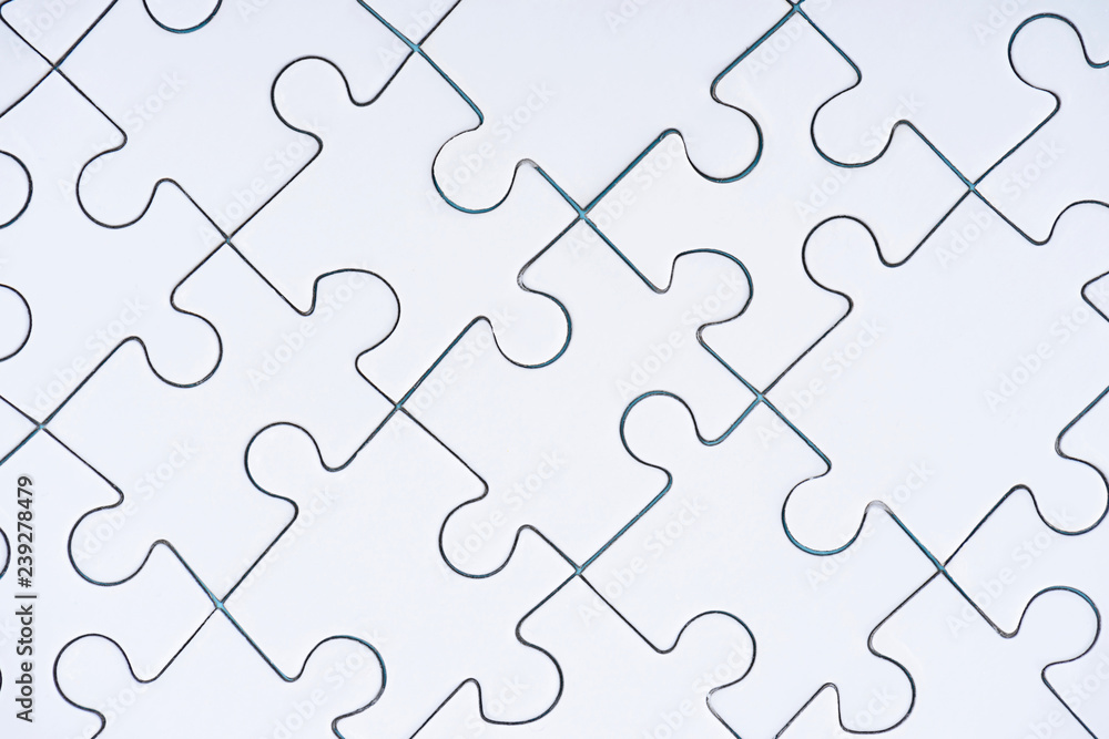 full frame of arranged white puzzles background full frame of arranged white puzzles background