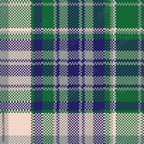 Tartan textile check texture seamless pattern