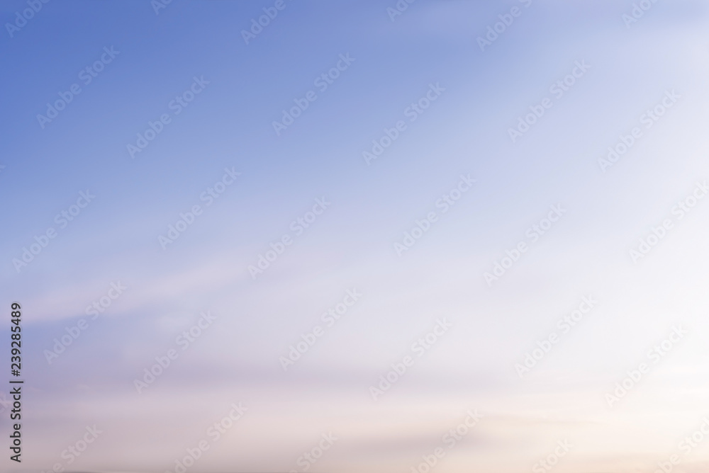 Obraz premium Pastel sky in the afternoon