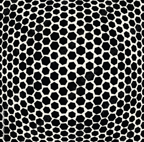 hexagon trippy seamless pattern  minimal geometric background print texture