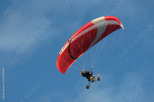 Wallpaper Mural A hang glider in flight with a blue sky 2 Torontodigital.ca