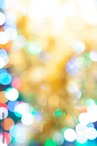 Bokeh effect blurry lighting abstract background
