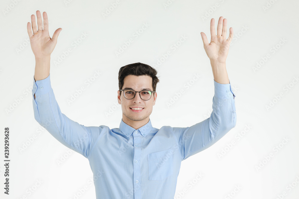 Hipster office feel happy excited fun. Hipster office feel happy excited fun.