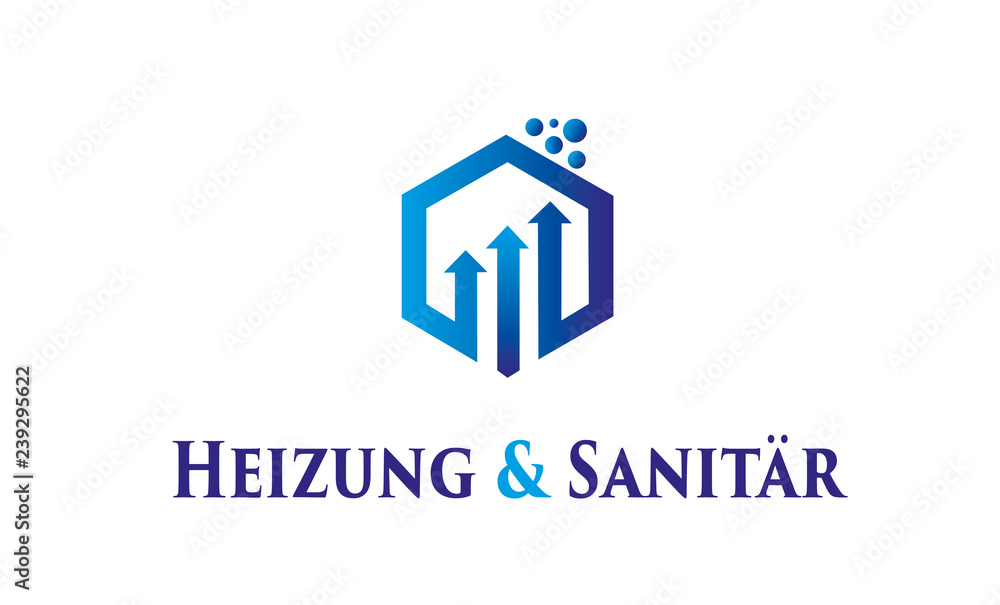 Heizung und Sanitär Logo