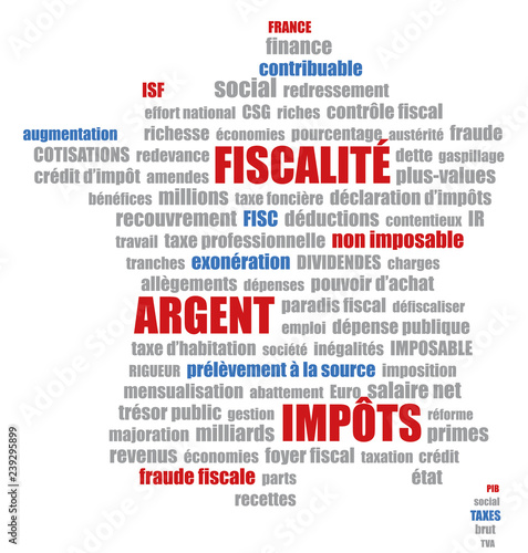 Carte de France fiscalité-1