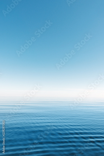 Blue Baltic sea.