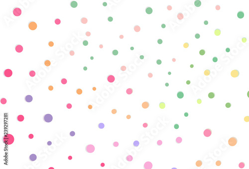 Spots scatter using for celebration party confetti exploding concept abstract background vector illustration