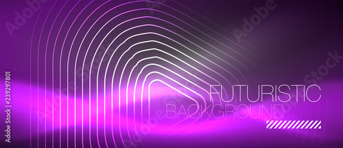 Vector neon color abstract background