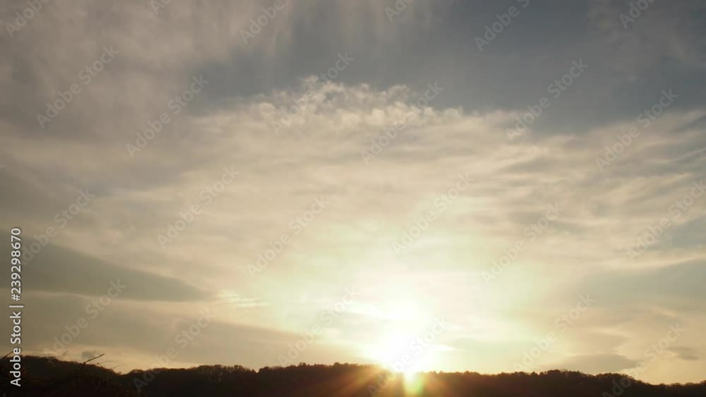 夕暮れのタイムラプス 夕暮れのタイムラプス