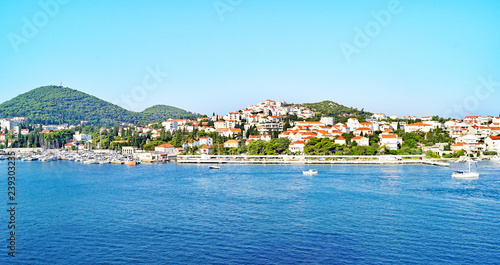 Fototapeta Naklejka Na Ścianę i Meble -  Vista de Dubrovnik, Croacia, Europa